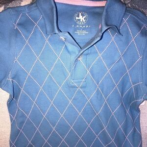 𝅺NWOT Boys Size 4 J Khaki Short Sleeve Polo Shirt